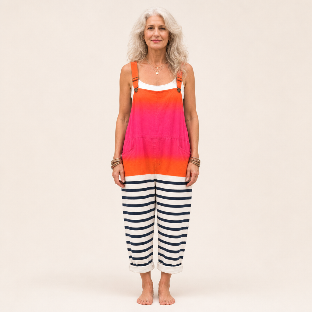 PRINTED COMFORT JUMPSUIT 4