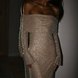 GLAM SEQUIN DRESS
