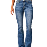 HIGH-WAISTED FLARE JEANS