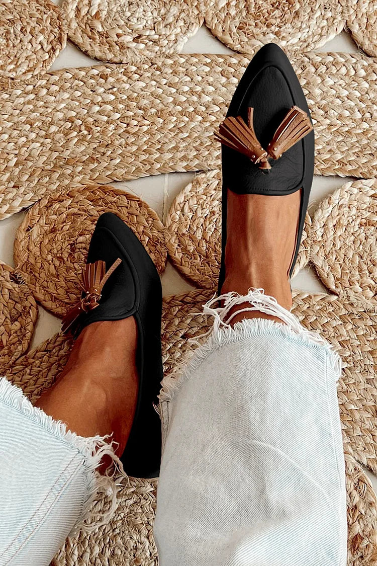 MODERN FRINGE LOAFER