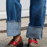 WILD PRINT LOAFERS