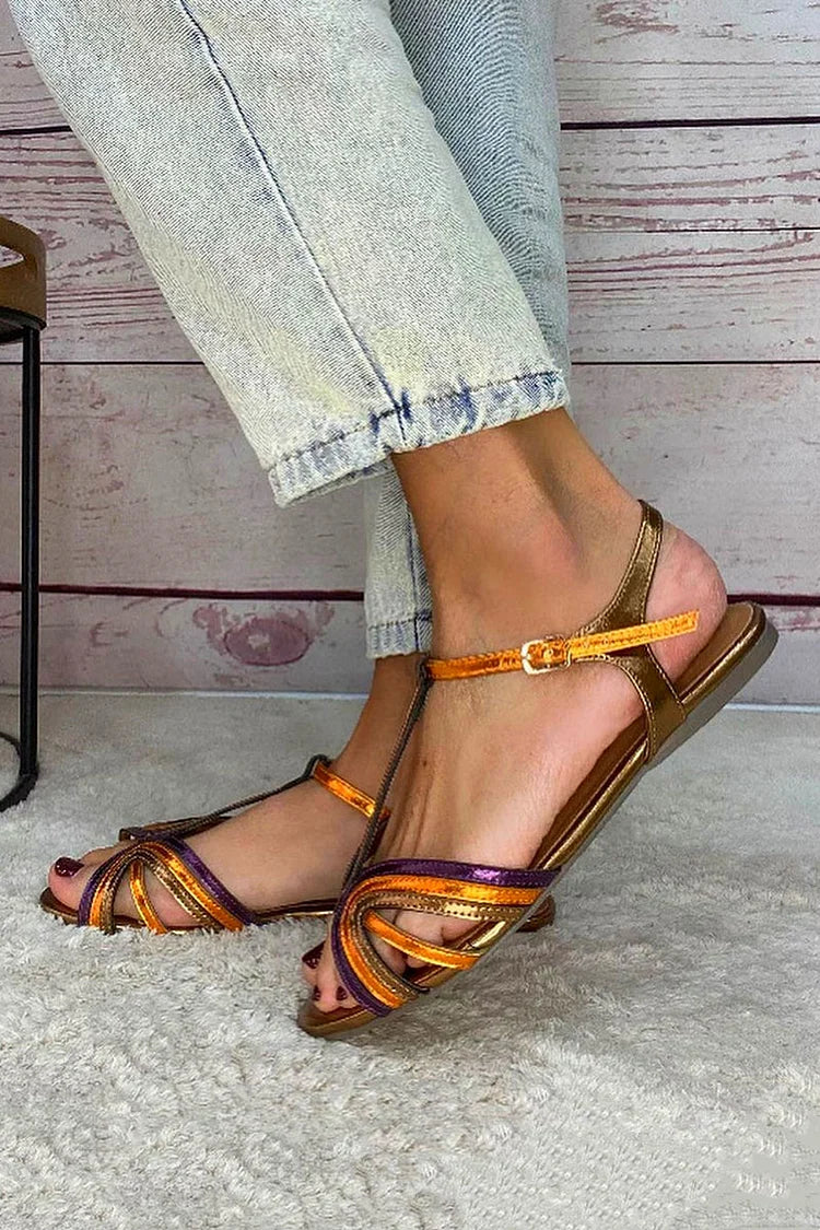 MEDITERRANEAN COLOUR SANDALS
