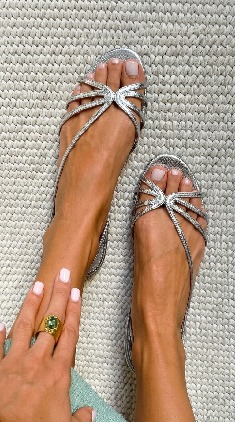 GOLDEN SUMMER ELEGANCE SANDALS