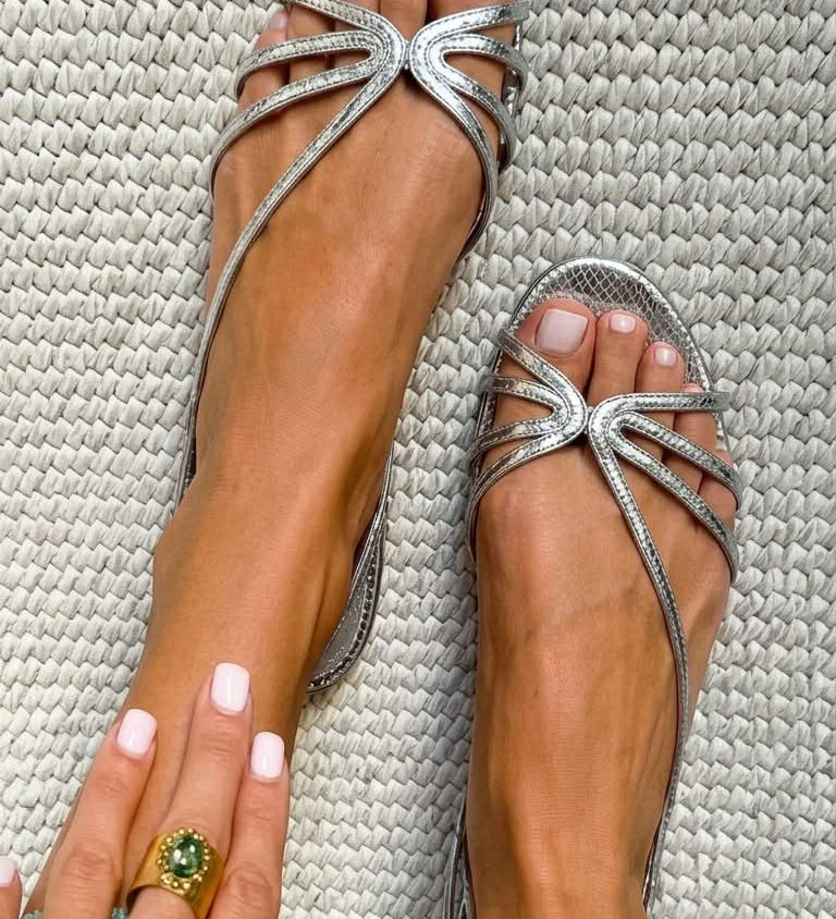 GOLDEN SUMMER ELEGANCE SANDALS