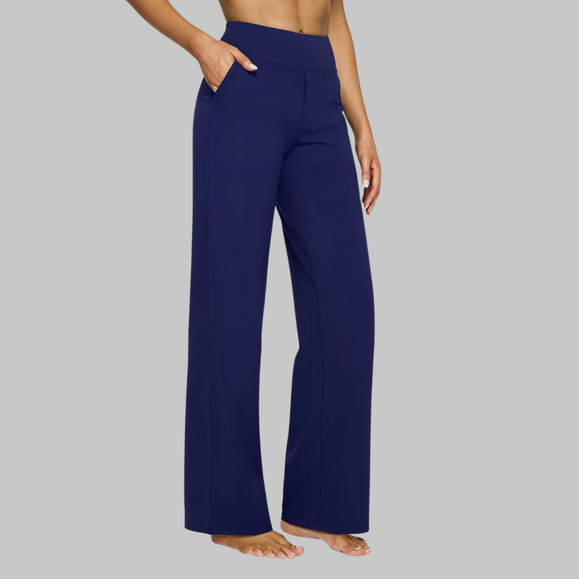 COMFORTABLE STRETCH TROUSERS