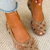 BRAIDED SUMMER SANDALS