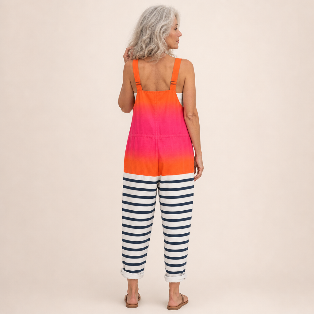 PRINTED COMFORT JUMPSUIT 4