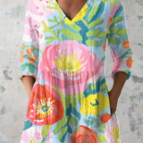 PATTERNED LONG BLOUSE 28