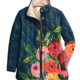 Amaya | Vintage Floral Print Quilted Jacket — Final Edit
