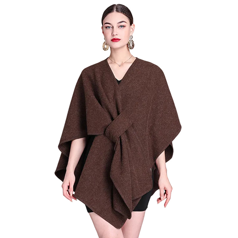 Marina™ | Caped Fleece Shawl — Final Edit