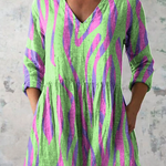 PATTERNED LONG BLOUSE 25