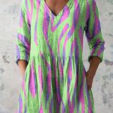 PATTERNED LONG BLOUSE 25