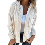 RELAXED COTTON TWILL SPRING JACKET