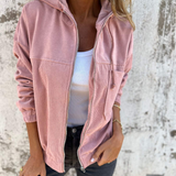 RELAXED COTTON TWILL SPRING JACKET