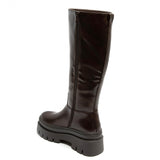BROWN ELEGANT HIGH BOOTS