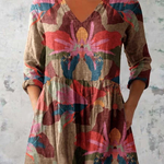 PATTERNED LONG BLOUSE 27