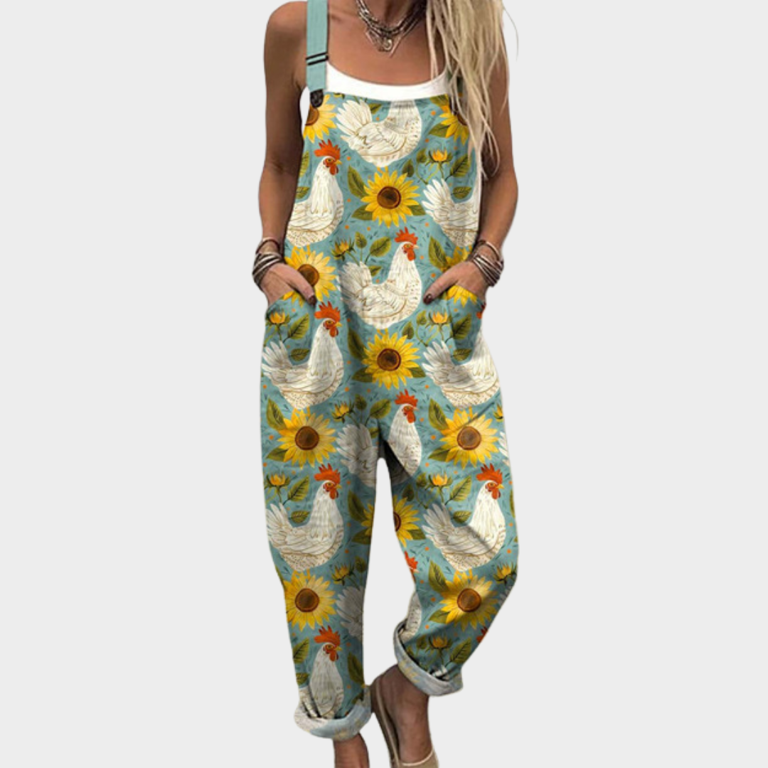 PRINTED COMFORT JUMPSUIT 2