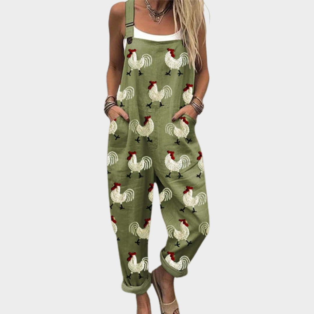 PRINTED COMFORT JUMPSUIT 11