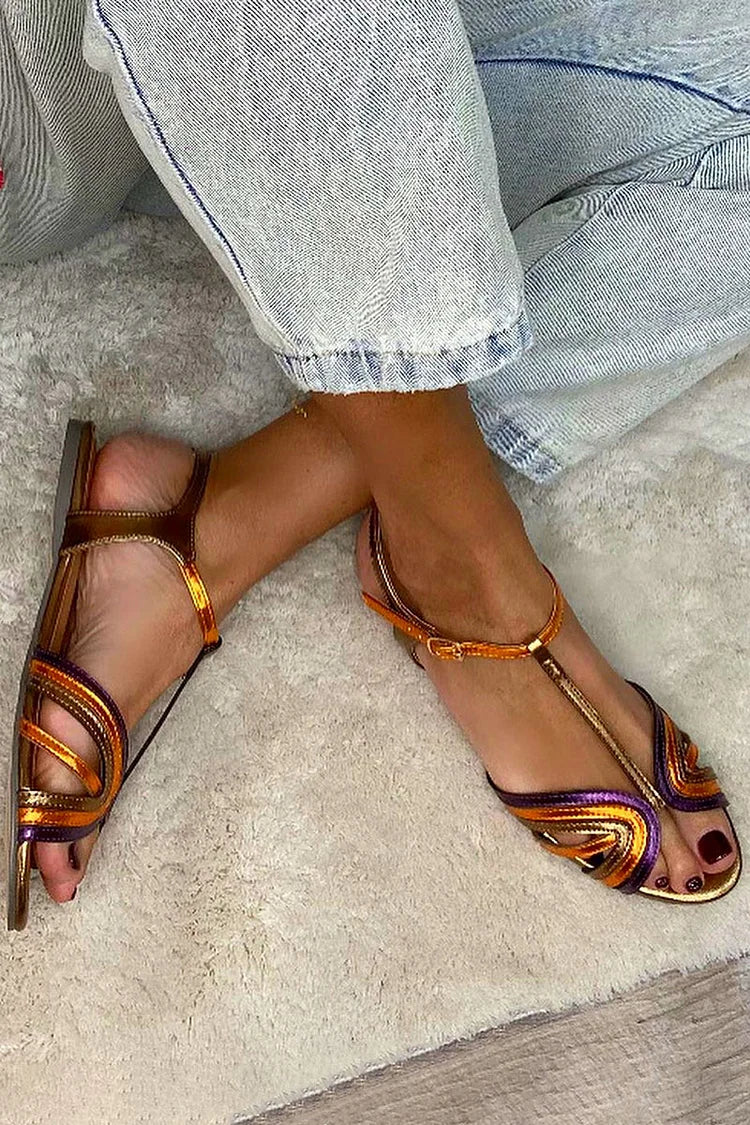 MEDITERRANEAN COLOUR SANDALS