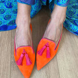 BOHO FRINGE LOAFERS