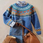 Vintage Nordic Knit Jumper – Cosy Elegance
