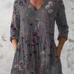 PATTERNED LONG BLOUSE 16