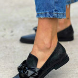 ELEGANT BOW LOAFERS