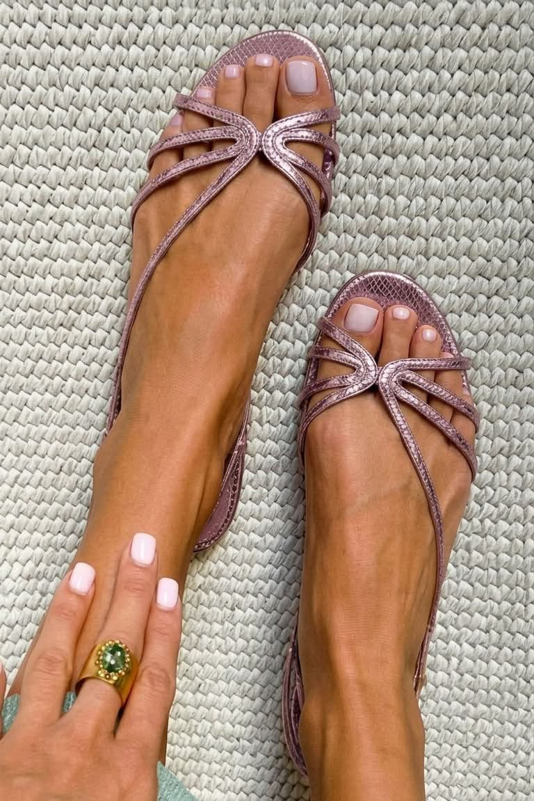GOLDEN SUMMER ELEGANCE SANDALS