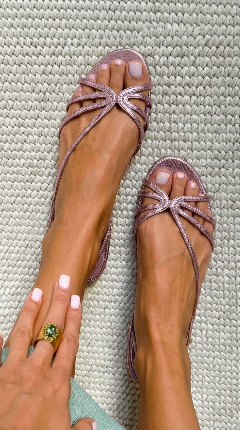 GOLDEN SUMMER ELEGANCE SANDALS