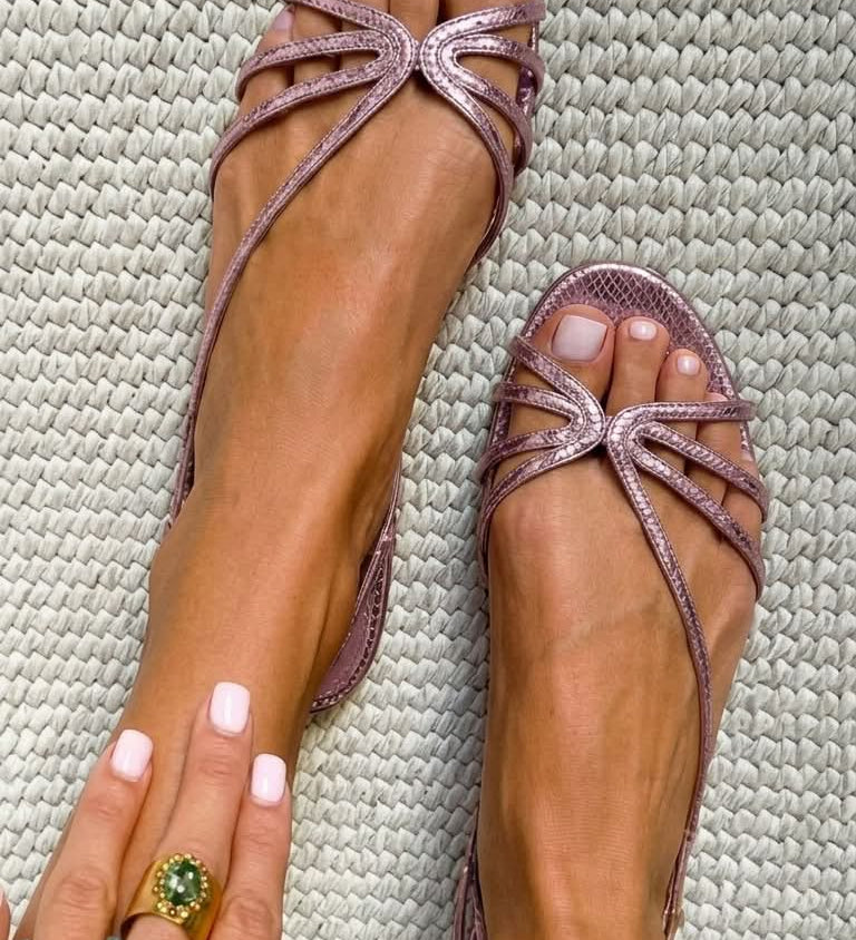 GOLDEN SUMMER ELEGANCE SANDALS