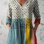PATTERNED LONG BLOUSE 21