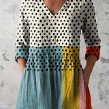 PATTERNED LONG BLOUSE 21