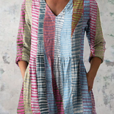 PATTERNED LONG BLOUSE 1
