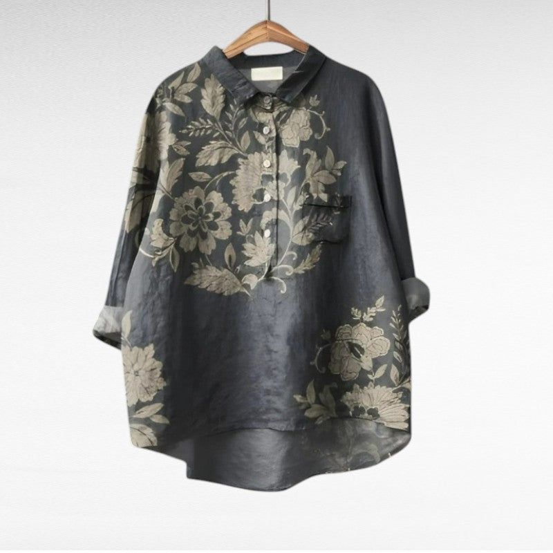 FLORAL SHIRT BLOUSE 2