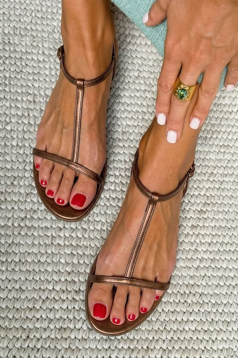 GOLDEN SPRING SANDALS