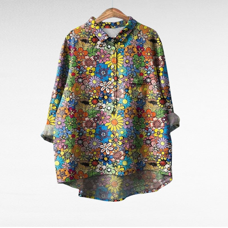 CLASSIC FLORAL BLOUSE 2