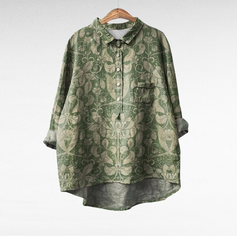 CLASSIC FLORAL BLOUSE 2