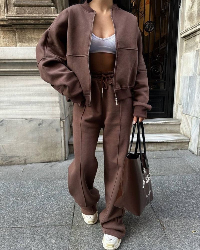 SOFT ZIP TWO-PIECE SET
