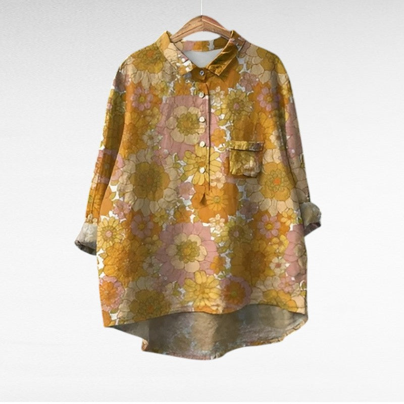 CLASSIC FLORAL BLOUSE 2