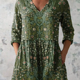 PATTERNED LONG BLOUSE 7