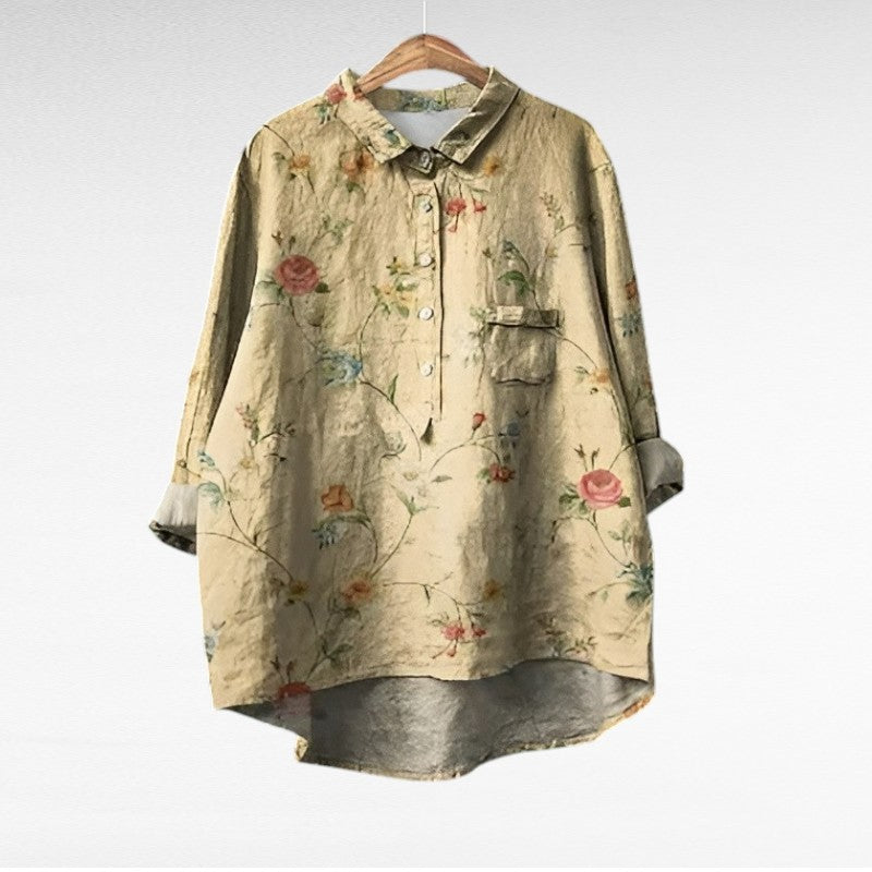 CLASSIC FLORAL BLOUSE 2