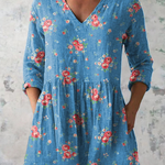 PATTERNED LONG BLOUSE 19