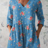 PATTERNED LONG BLOUSE 19
