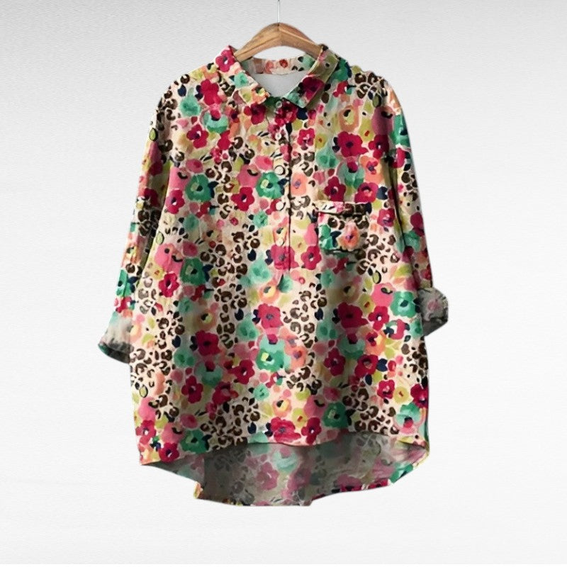 CLASSIC FLORAL BLOUSE 2