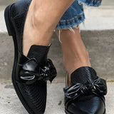 ELEGANT BOW LOAFERS
