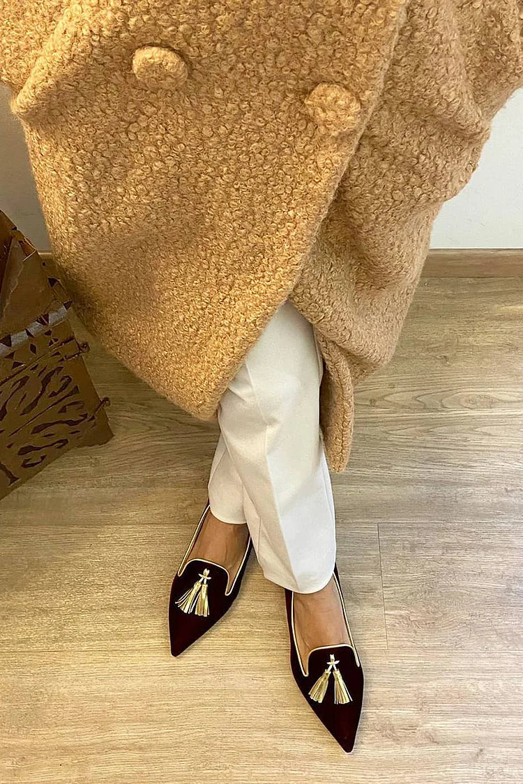 BOHO FRINGE LOAFERS