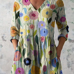 PATTERNED LONG BLOUSE 17