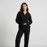 Macacão em malha canelada com fecho | Corte ajustado | Elegância casual moderna