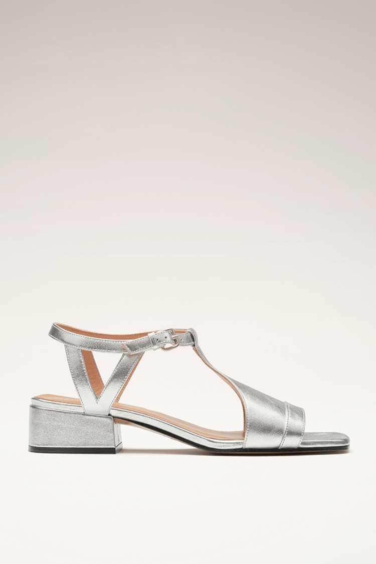 SILVER SUMMER SANDALS