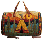 BOLSA DUFFLE ACOLCHADA CON ESTILO HIPPY VAN